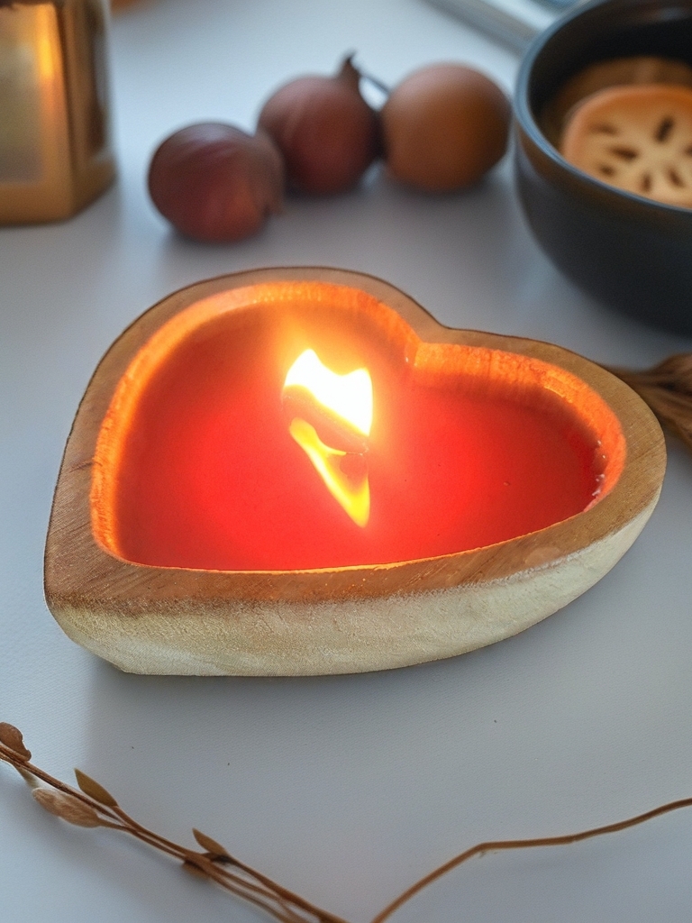 Wood Heart Collection