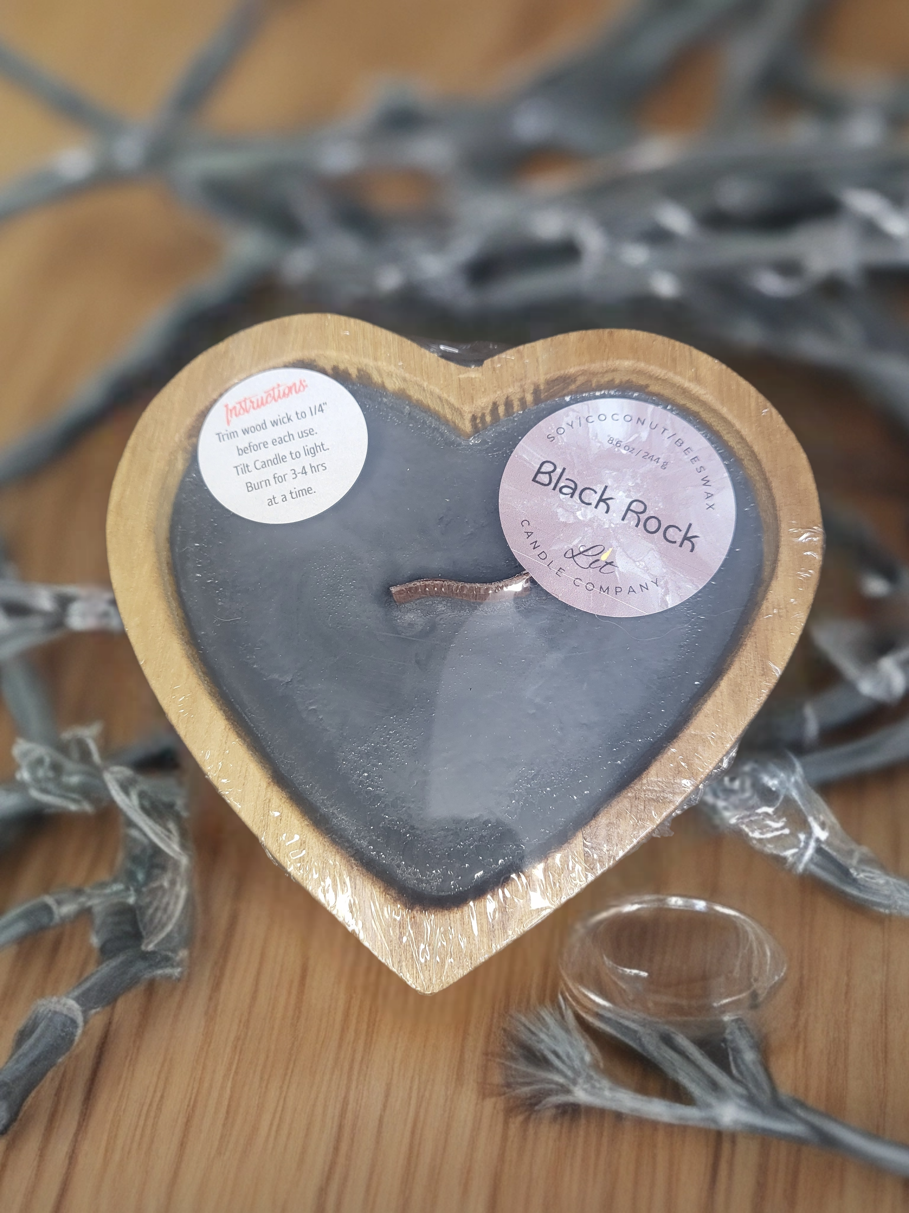 Wood Heart Collection